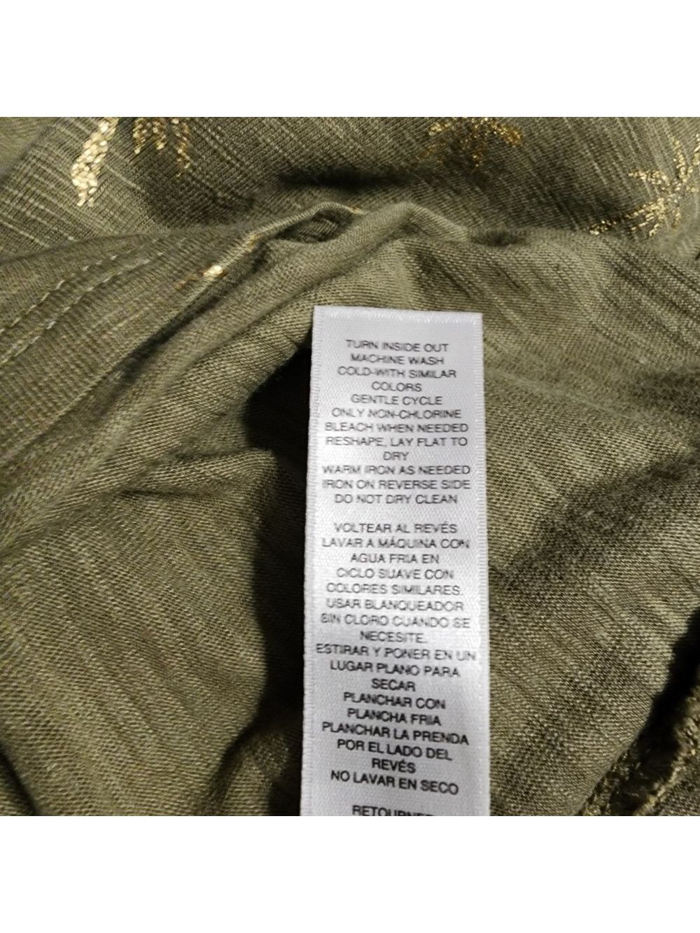 Chico's The Ultimate Tee Short Sleeve Size 2 (12) - Picture 6 of 6